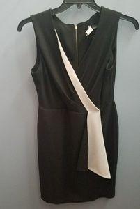 Black wrap dress